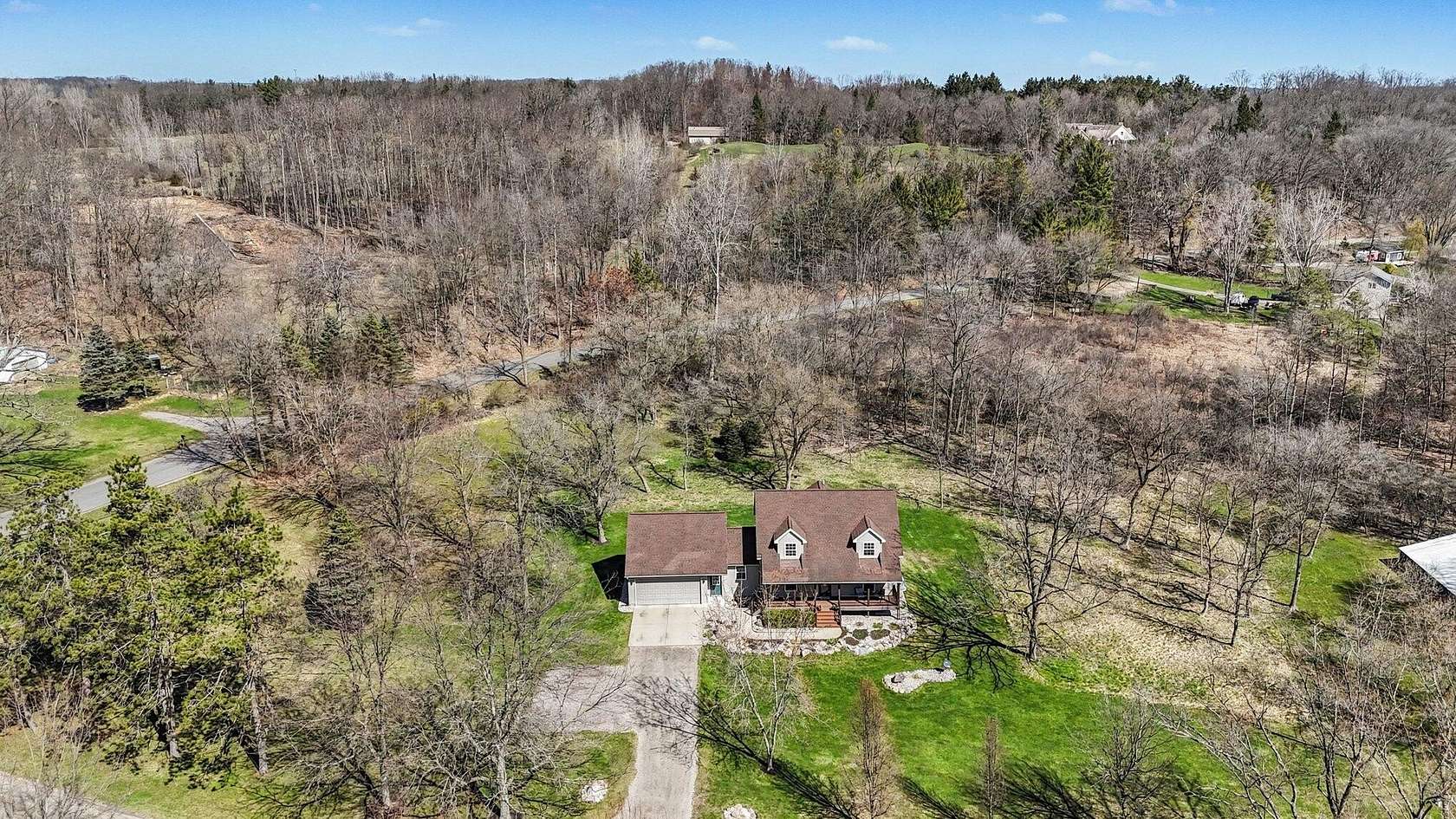 2.4 Acres of Land with Home for Sale in Caledonia, Michigan