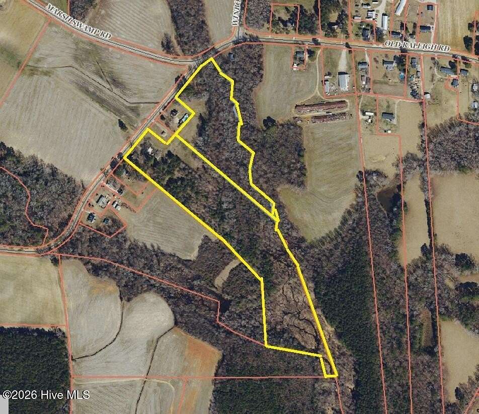 25 Acres of Recreational & Residential Land for Sale in Sims, North Carolina