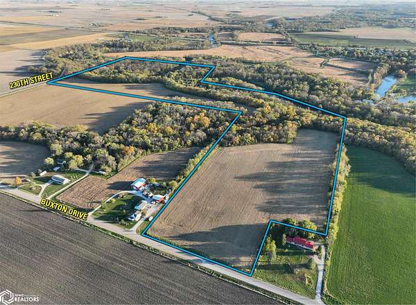 75.7 Acres of Land for Sale in Webster City, Iowa