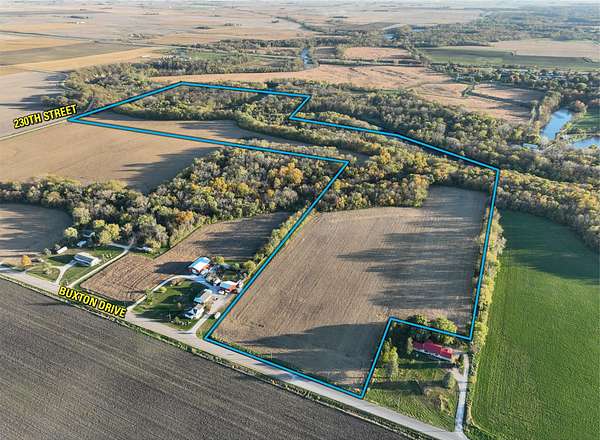 75.7 Acres of Recreational Land for Sale in Webster City, Iowa