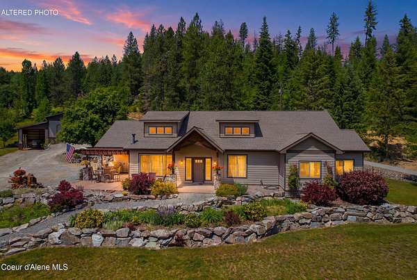 1.87 Acres of Land with Home for Sale in Kingston, Idaho