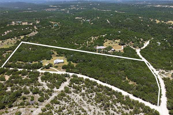 12.8 Acres of Land with Home for Sale in Dripping Springs, Texas