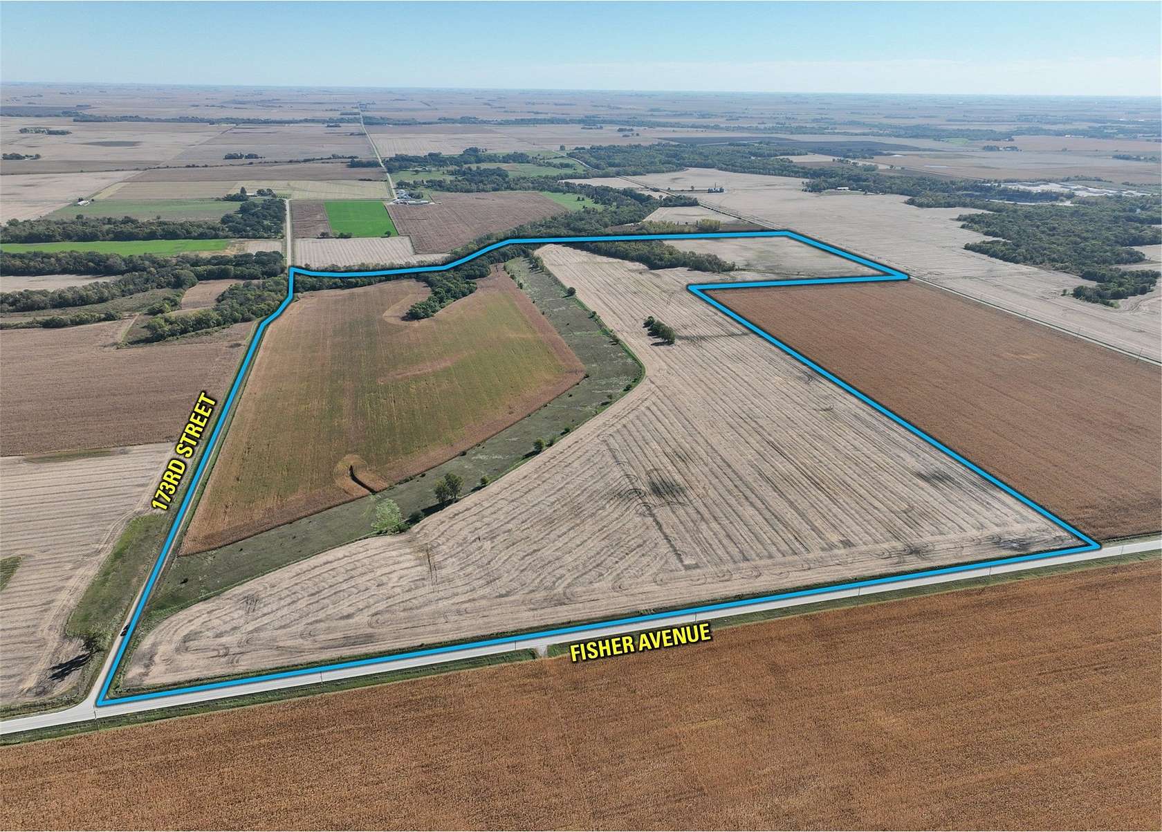 221 Acres of Land for Sale in Webster City, Iowa