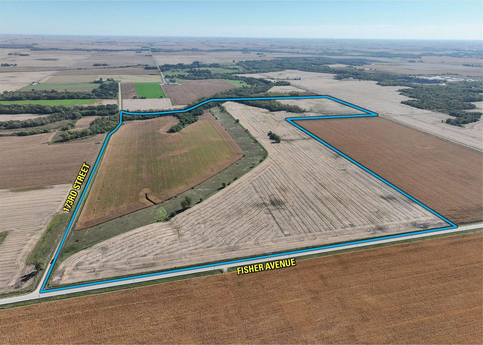 221 Acres of Land for Sale in Webster City, Iowa