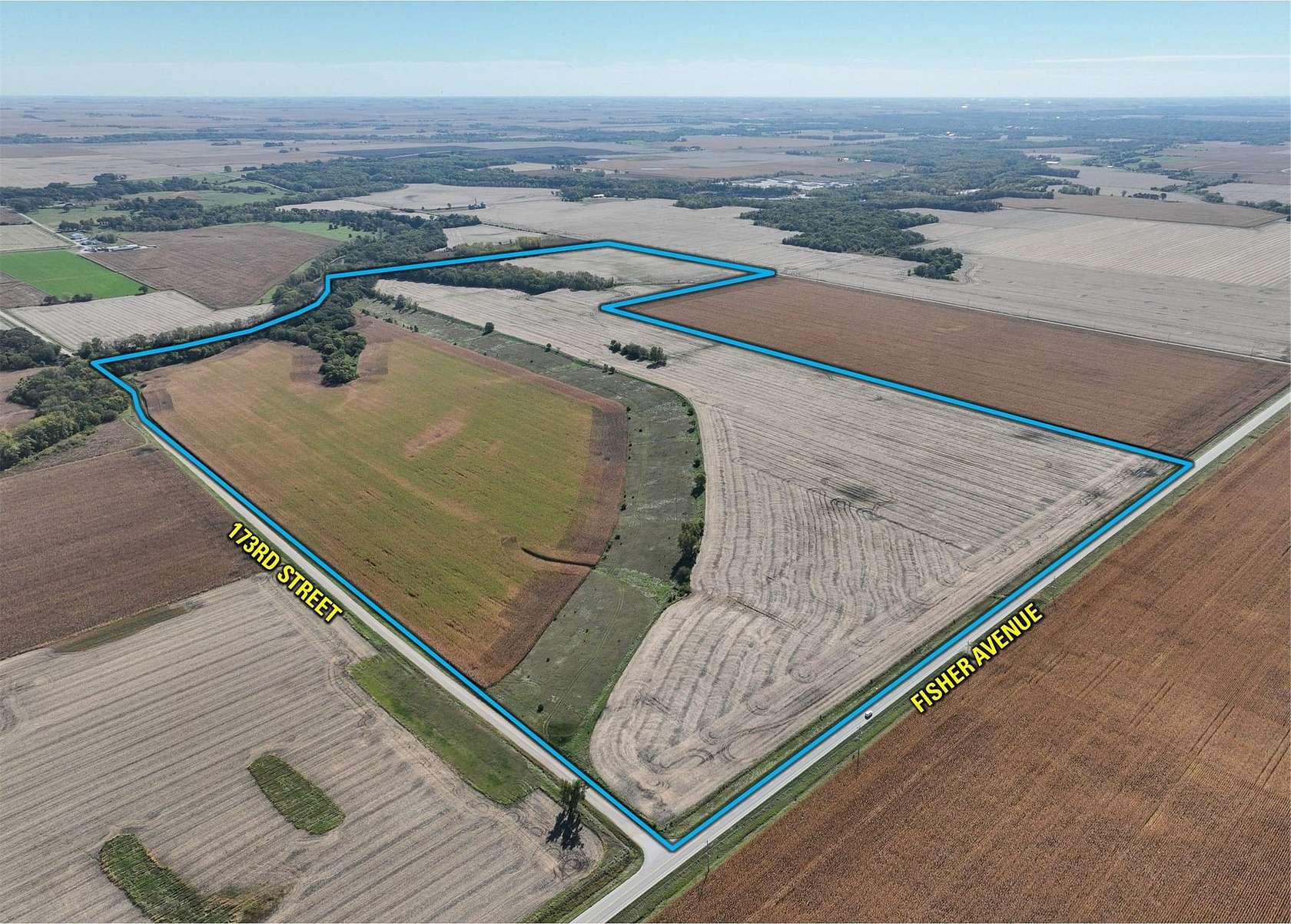 221 Acres of Land for Sale in Webster City, Iowa