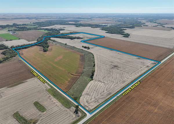 221 Acres of Land for Sale in Webster City, Iowa