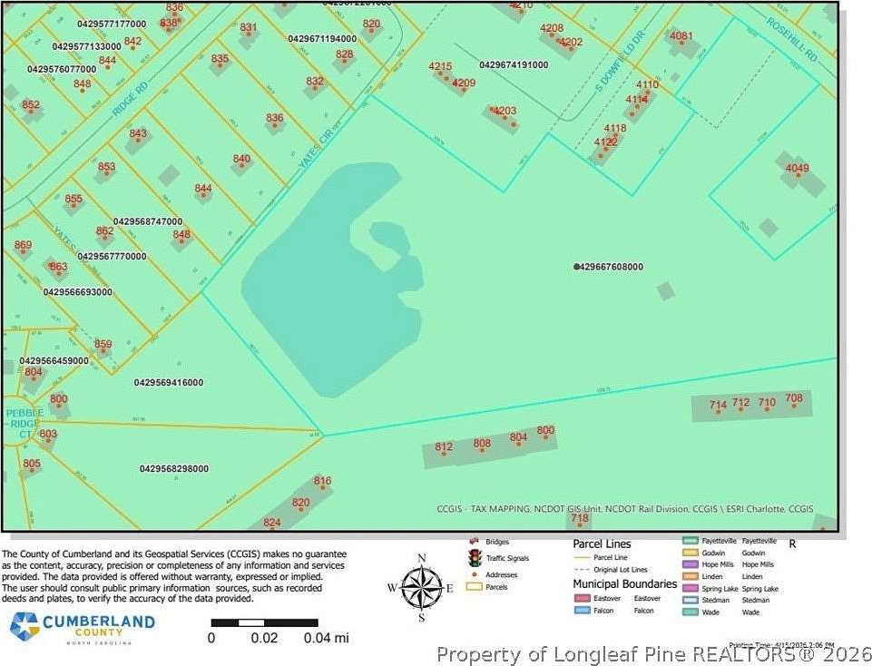 15.3 Acres of Mixed-Use Land for Sale in Fayetteville, North Carolina
