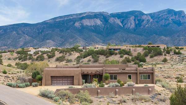 3.45 Acres of Land with Home for Sale in Placitas, New Mexico