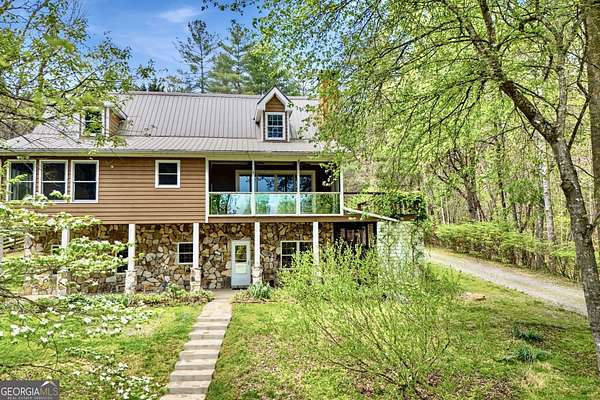 8.17 Acres of Land with Home for Sale in Young Harris, Georgia