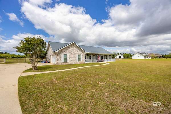 3 Acres of Land with Home for Sale in Elberta, Alabama