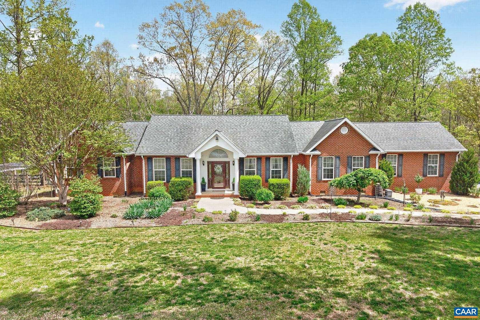 10.4 Acres of Land with Home for Sale in Troy, Virginia