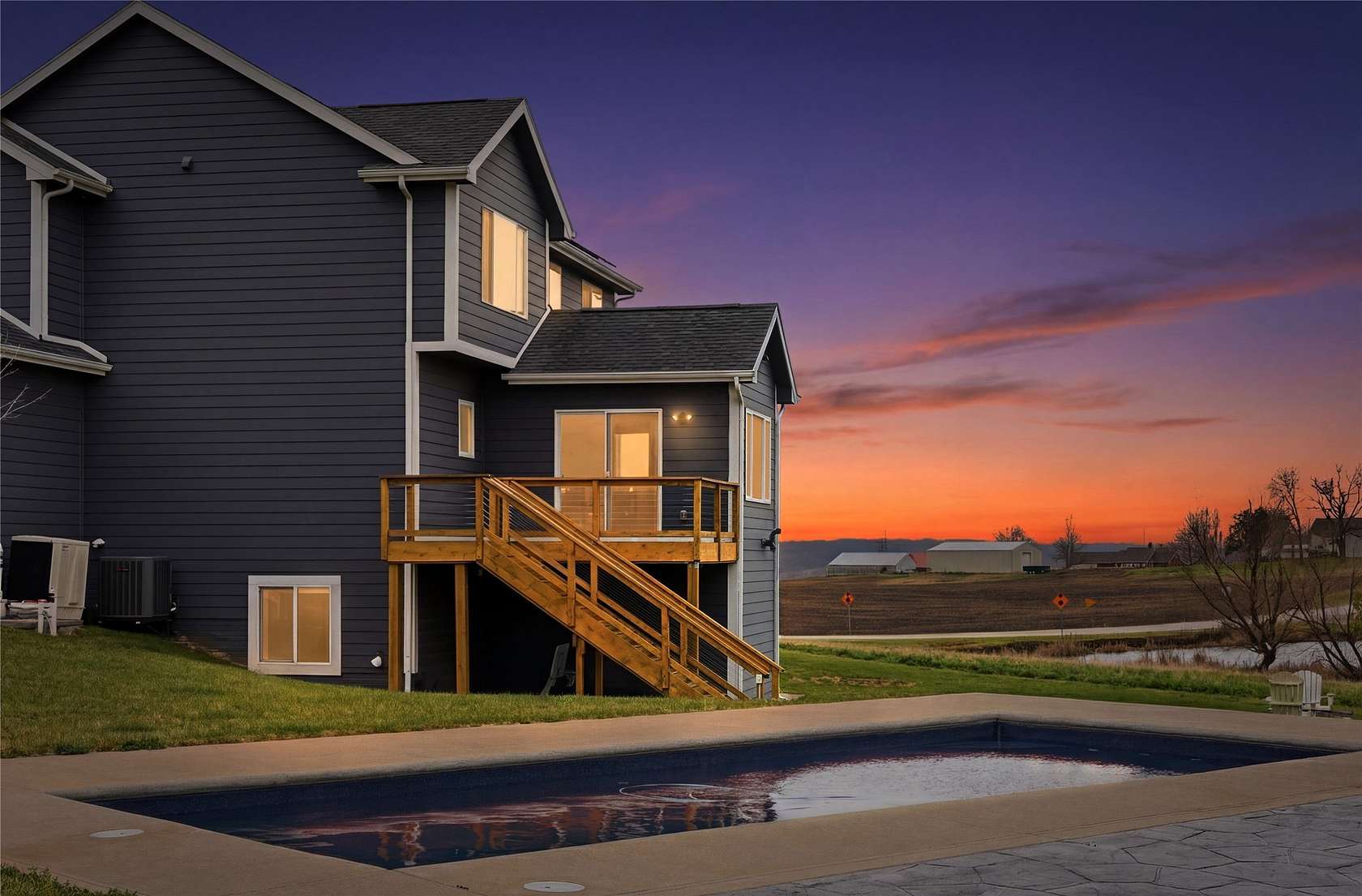 2.29 Acres of Land with Home for Sale in Indianola, Iowa