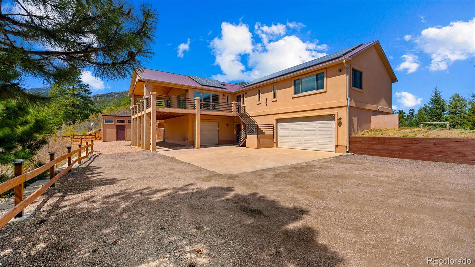 4 Acres of Land with Home for Sale in Colorado Springs, Colorado