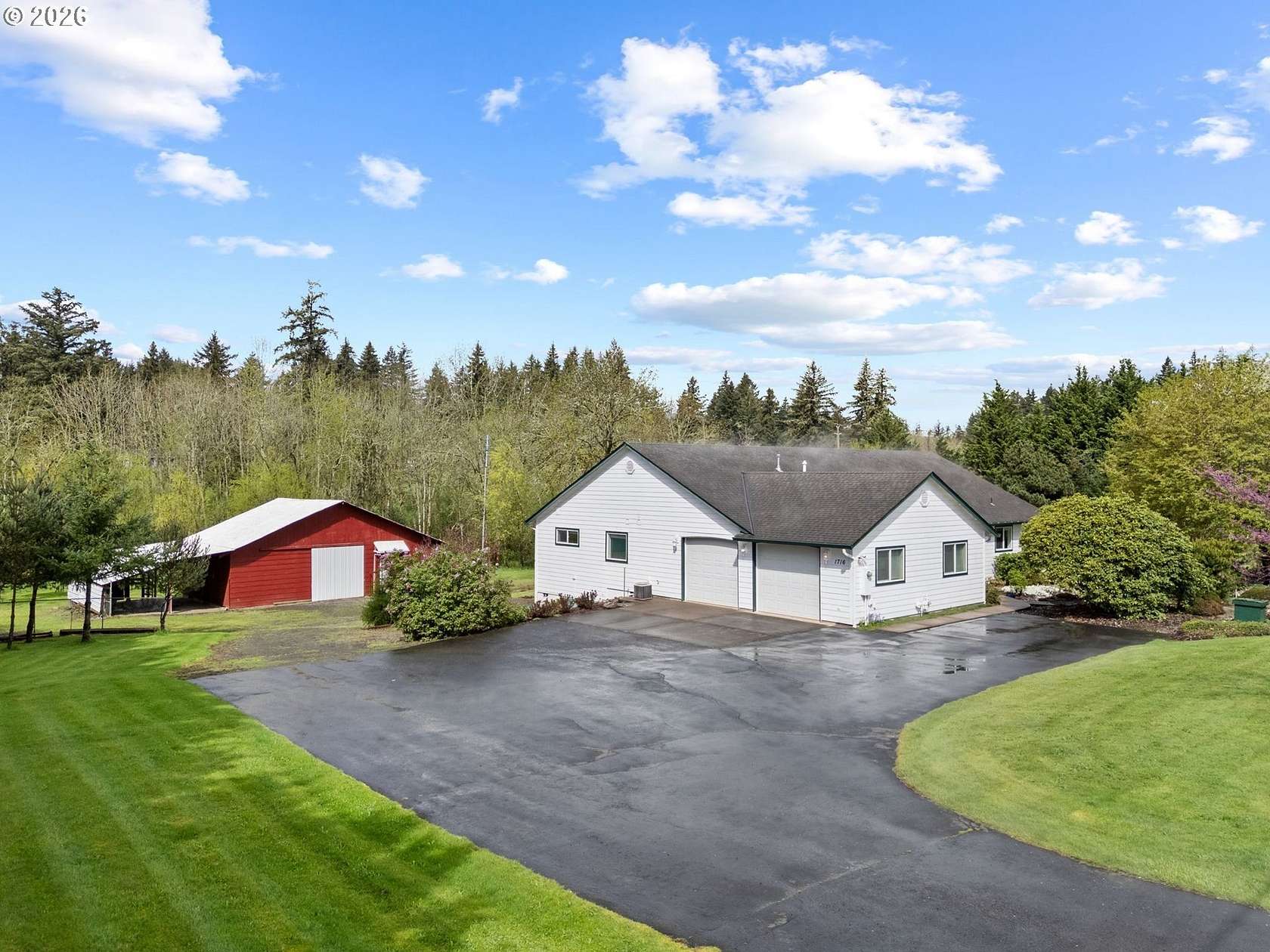 4 Acres of Land with Home for Sale in Camas, Washington