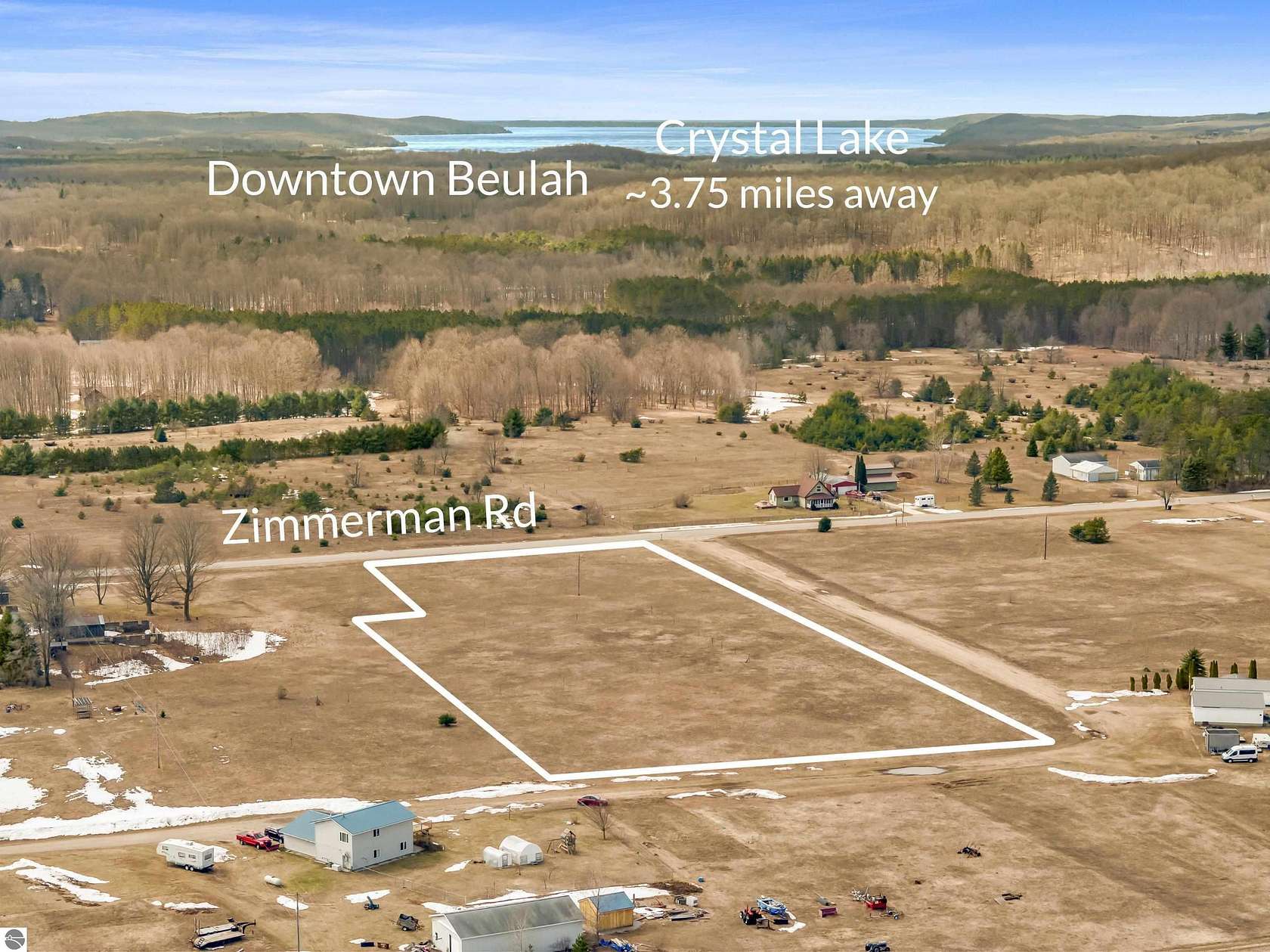 4 Acres of Residential Land for Sale in Beulah, Michigan