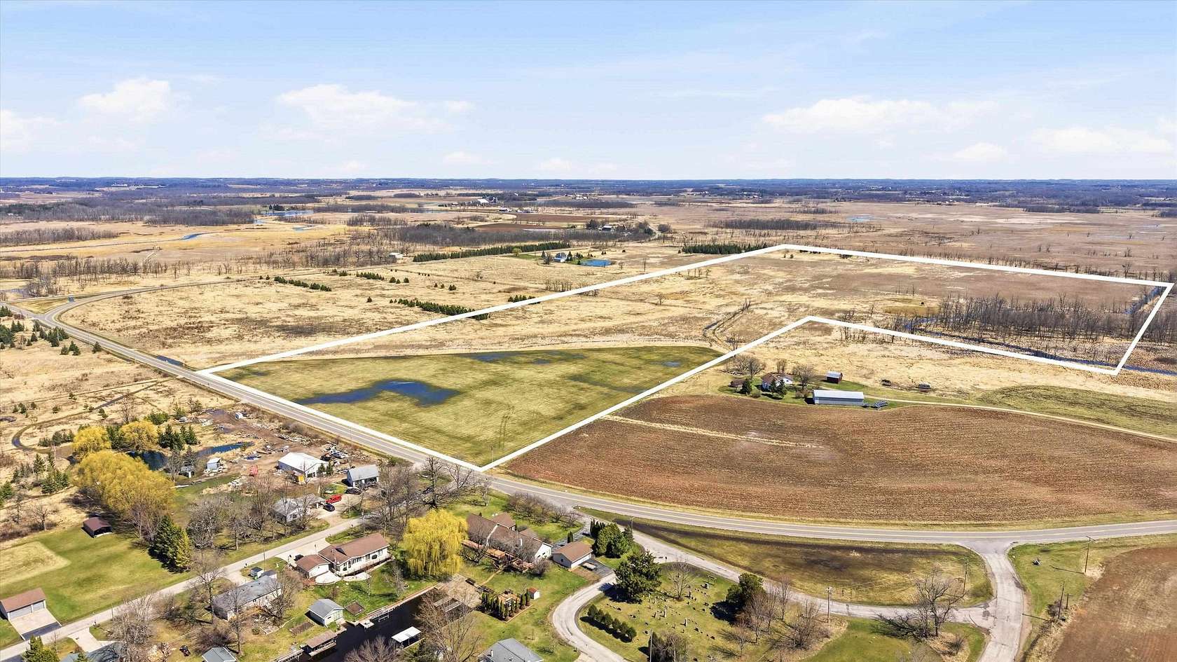 59.5 Acres of Land for Sale in Larsen, Wisconsin