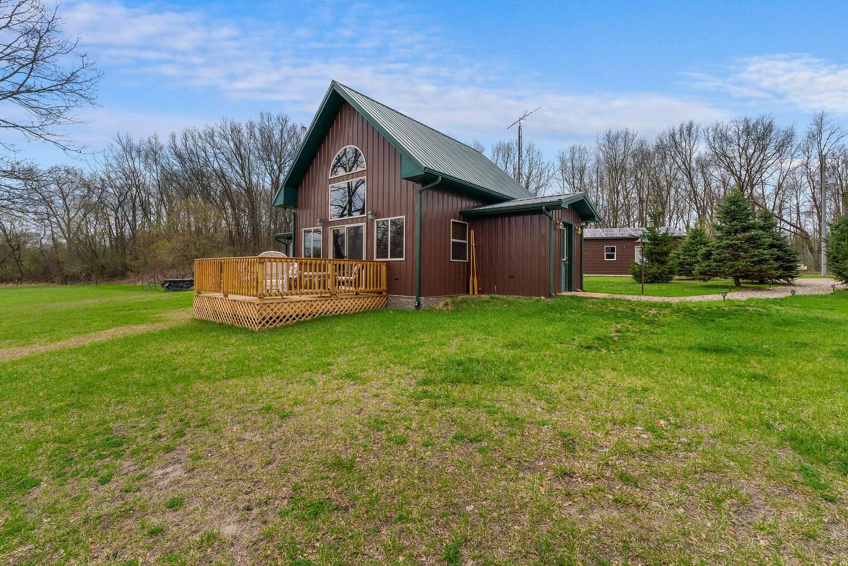 6.48 Acres of Land with Home for Sale in Hillsdale, Michigan