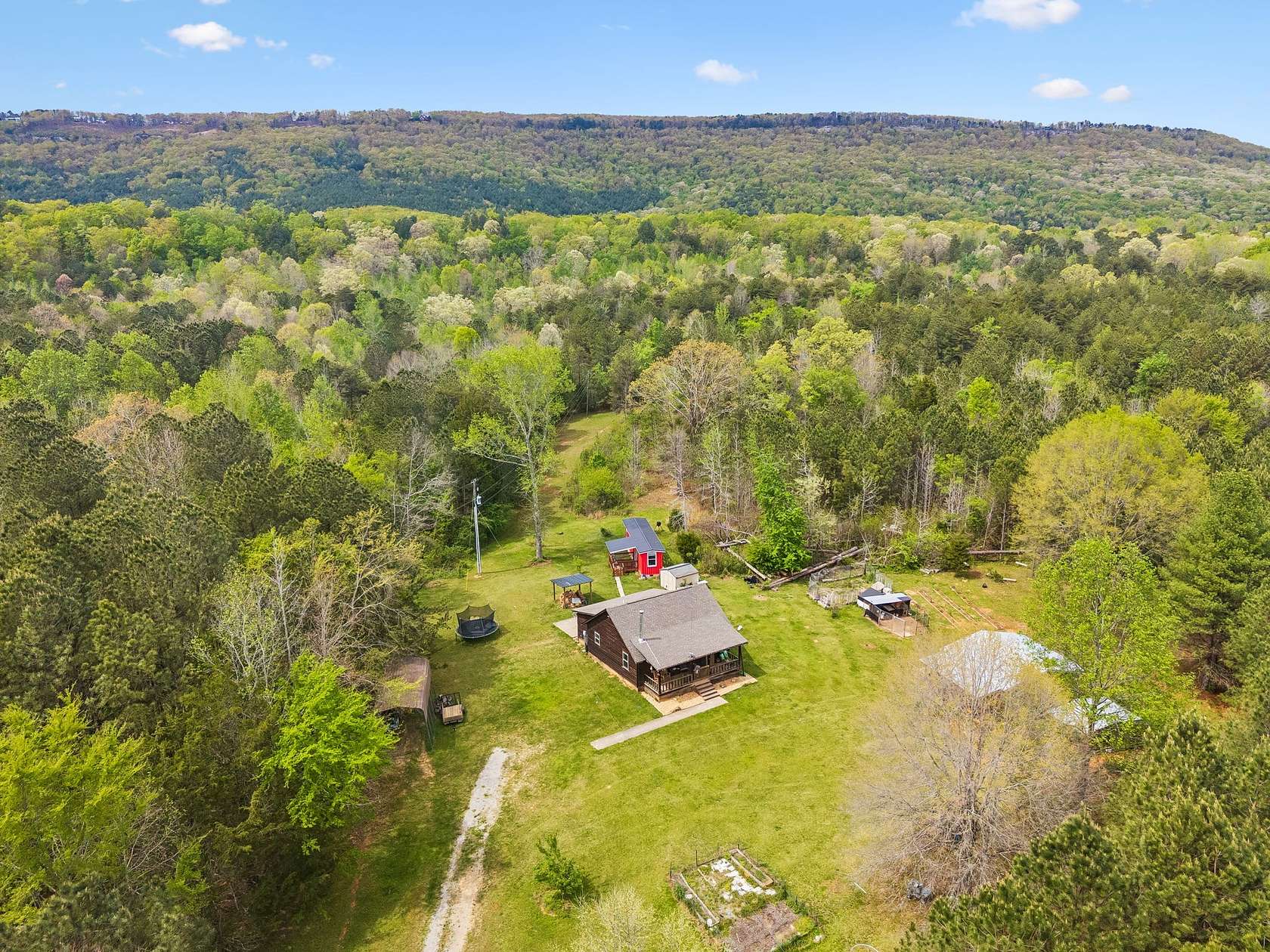 45.6 Acres of Agricultural Land with Home for Sale in Summerville, Georgia