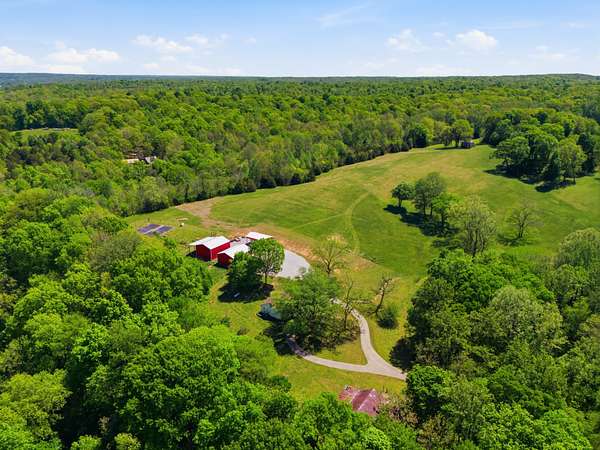 95.6 Acres of Recreational Land with Home for Sale in Cumberland Furnace, Tennessee