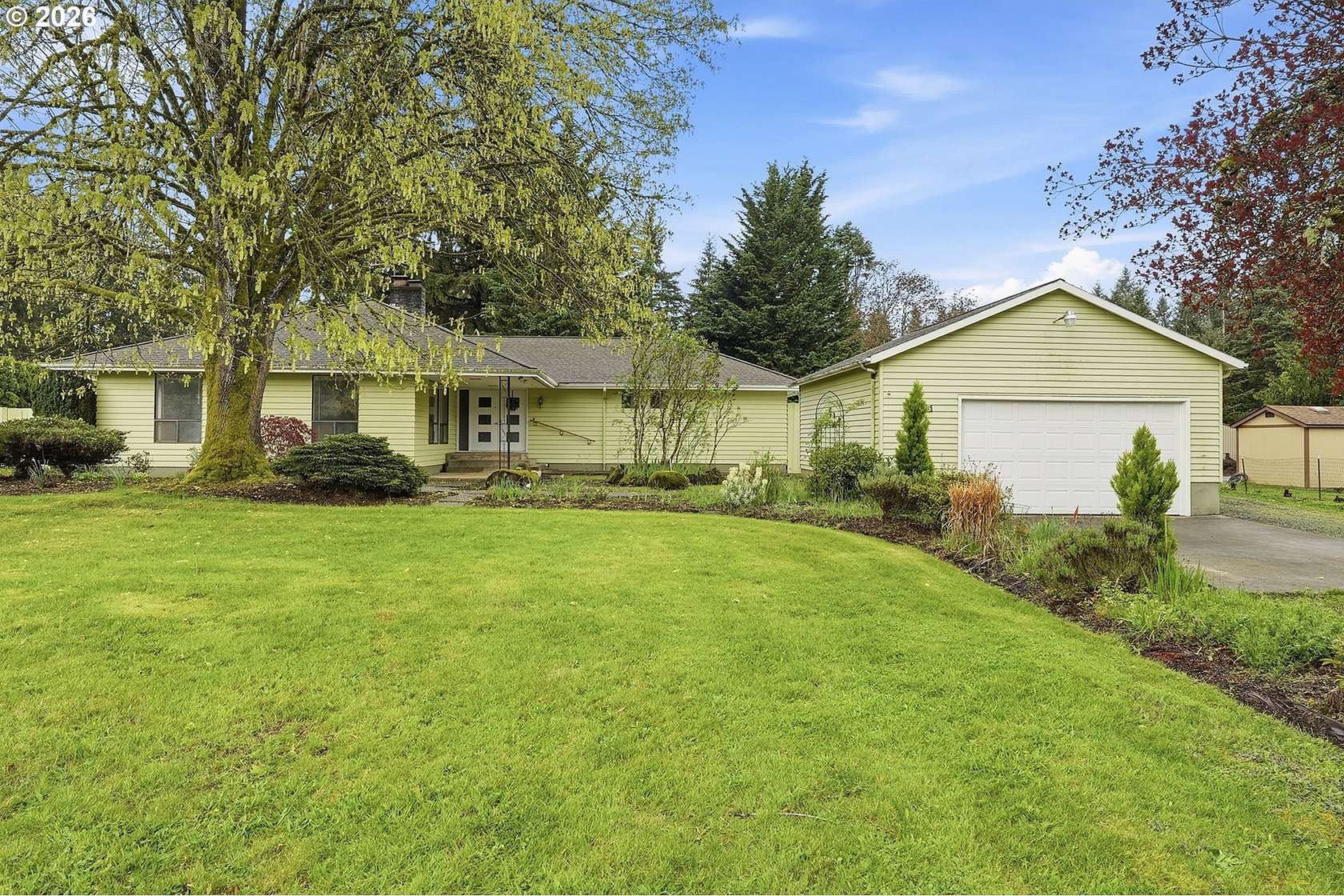 2 Acres of Land with Home for Sale in Beavercreek, Oregon