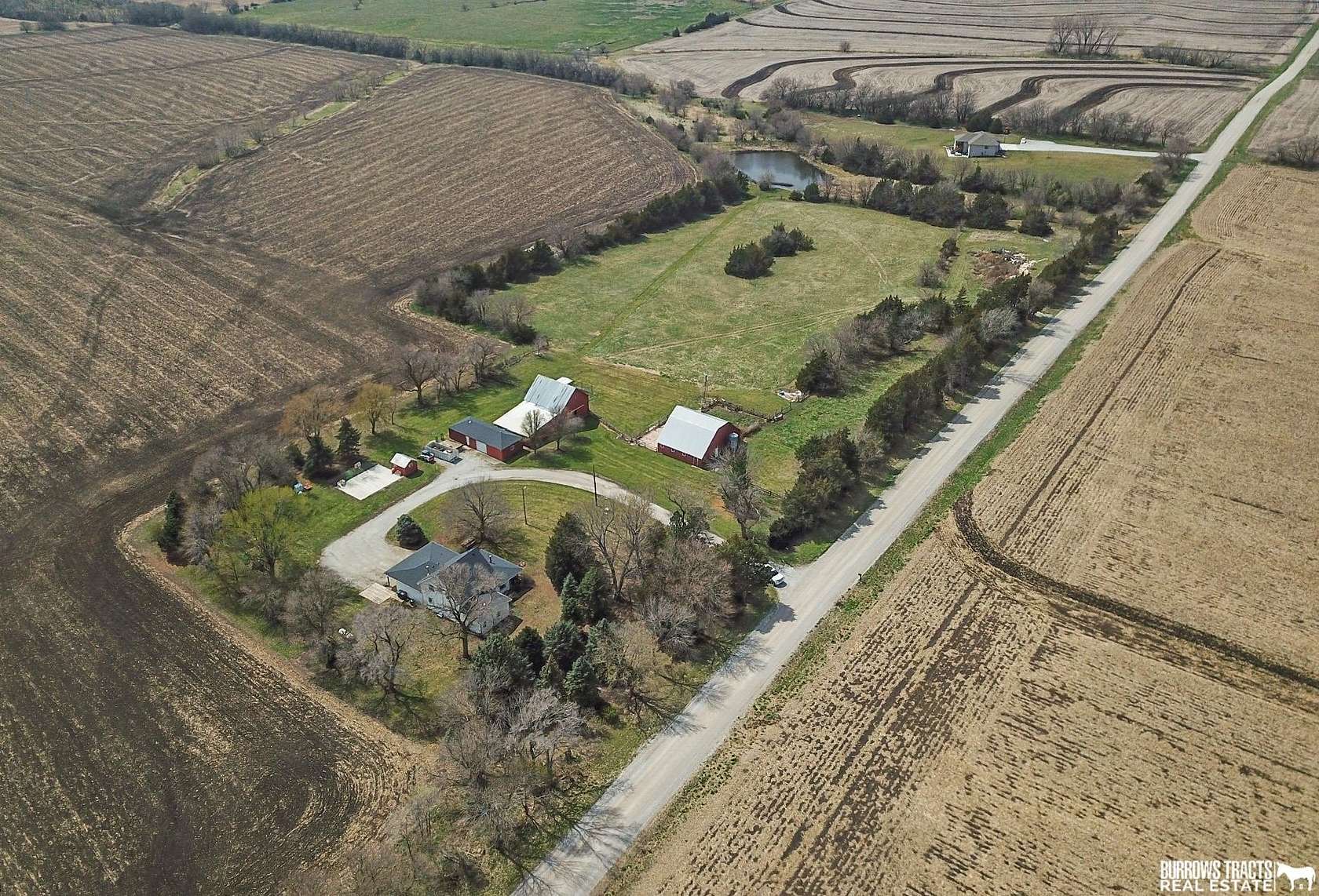 12 Acres of Land with Home for Sale in Alvo, Nebraska