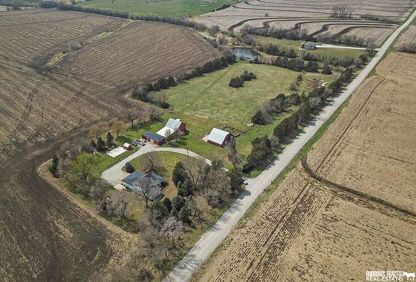 12 Acres of Land with Home for Sale in Alvo, Nebraska