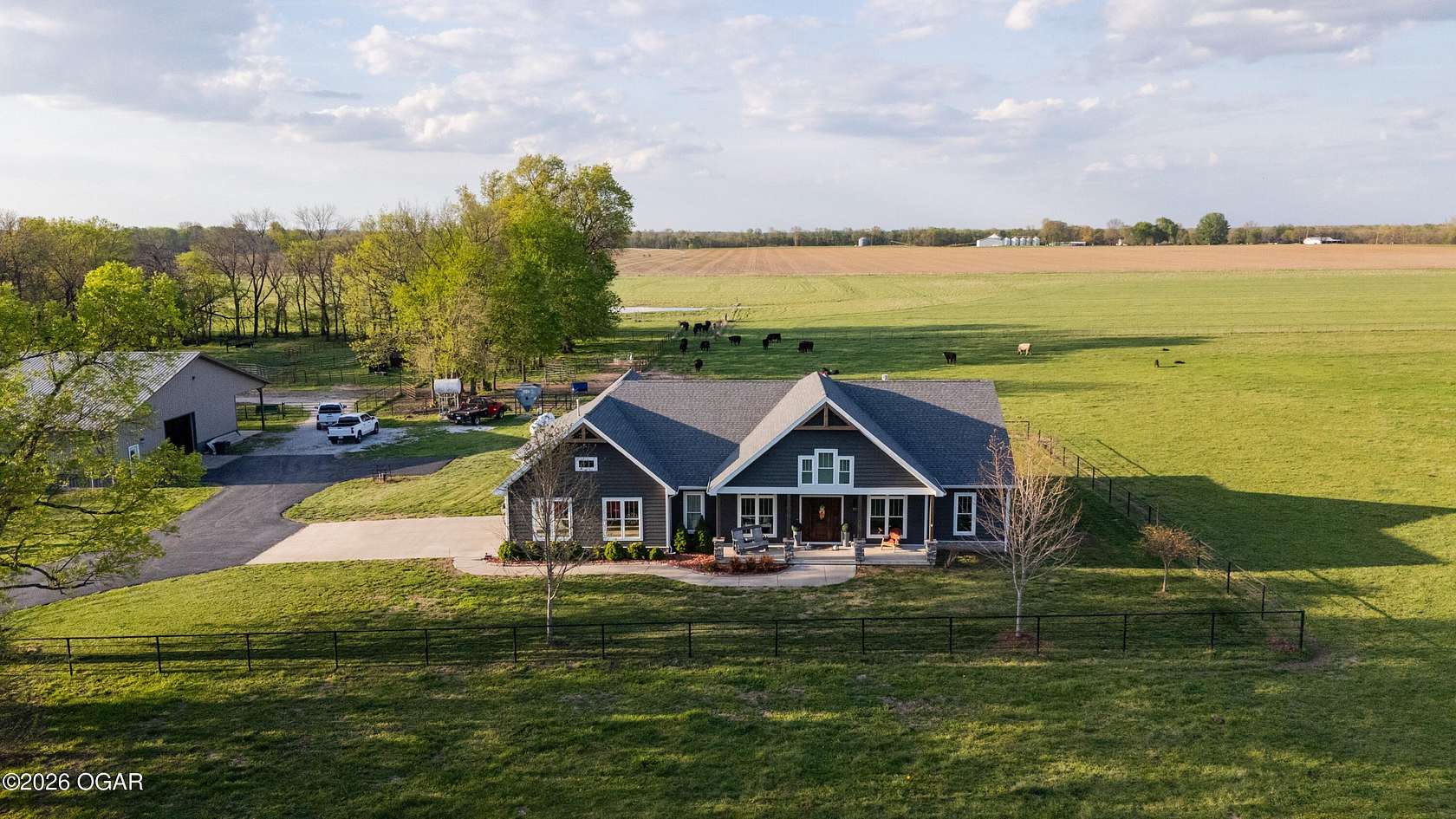 79 Acres of Land with Home for Sale in Carthage, Missouri