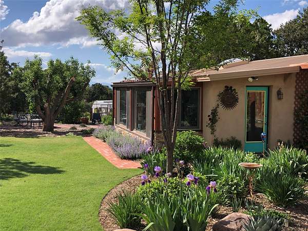 3.12 Acres of Land with Home for Sale in Santa Fe, New Mexico