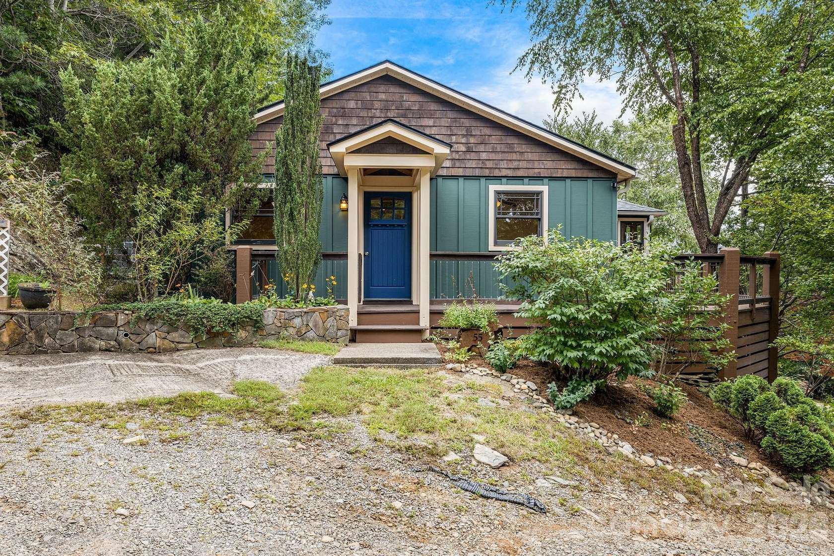 13.9 Acres of Land with Home for Sale in Black Mountain, North Carolina