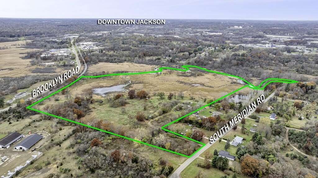 50.8 Acres of Agricultural & Residential Land for Sale in Jackson, Michigan