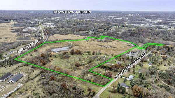 50.8 Acres of Agricultural & Residential Land for Sale in Jackson, Michigan