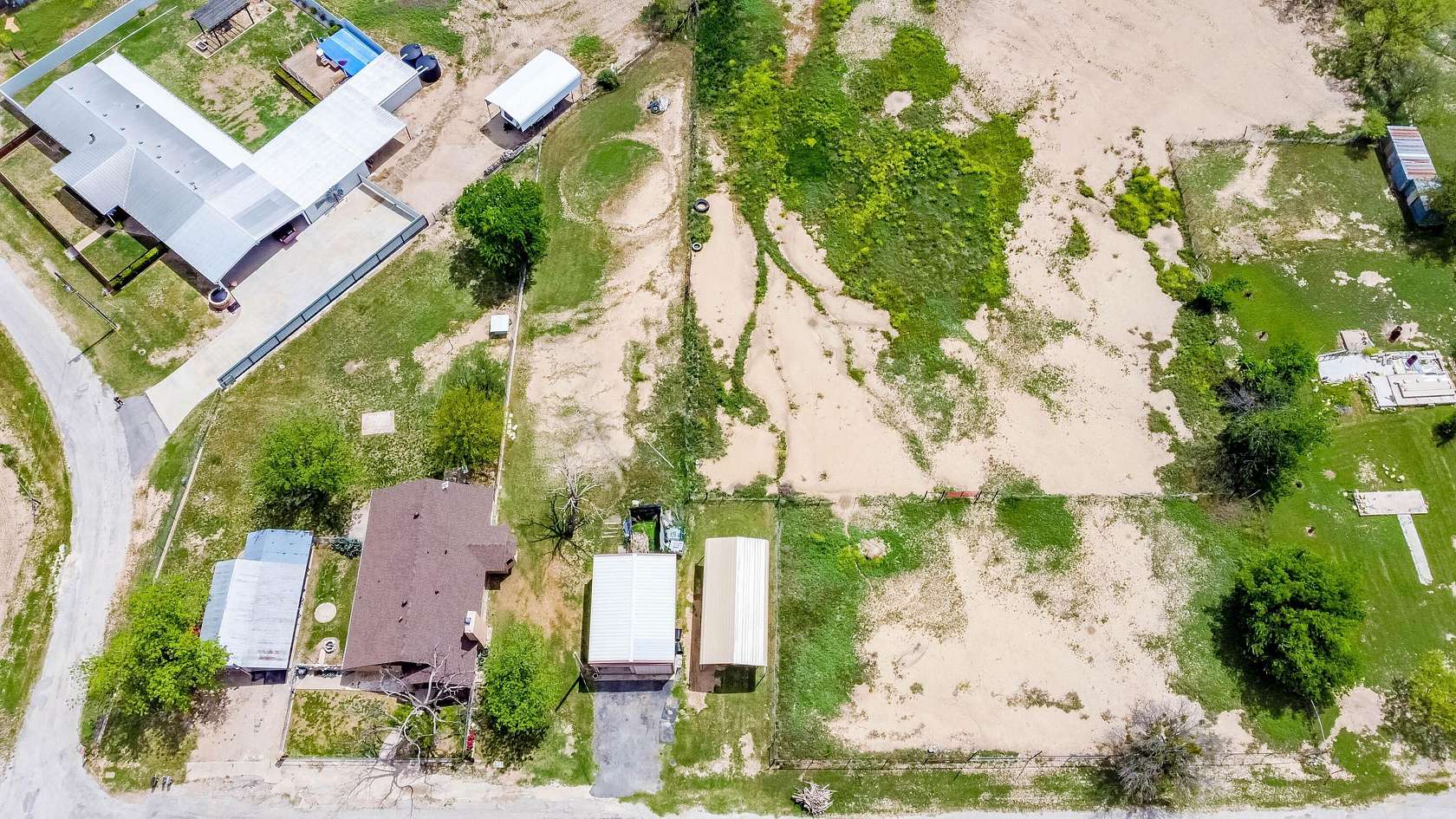 2.23 Acres of Land with Home for Sale in Ballinger, Texas