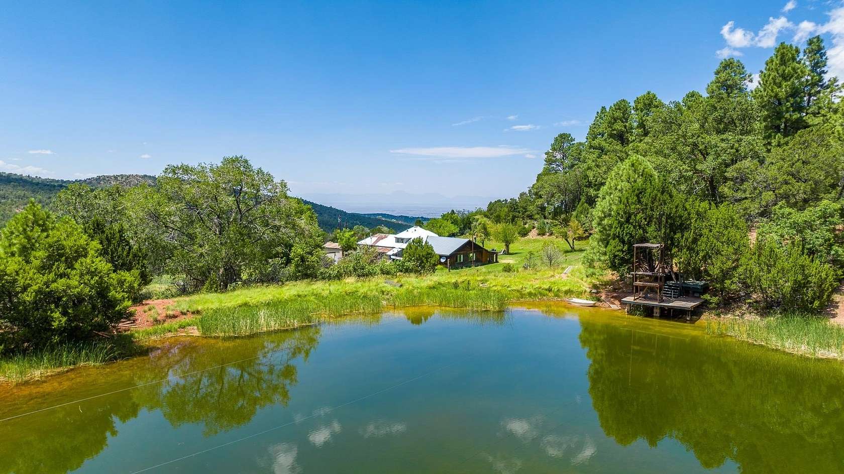 127 Acres of Recreational Land with Home for Sale in High Rolls, New Mexico