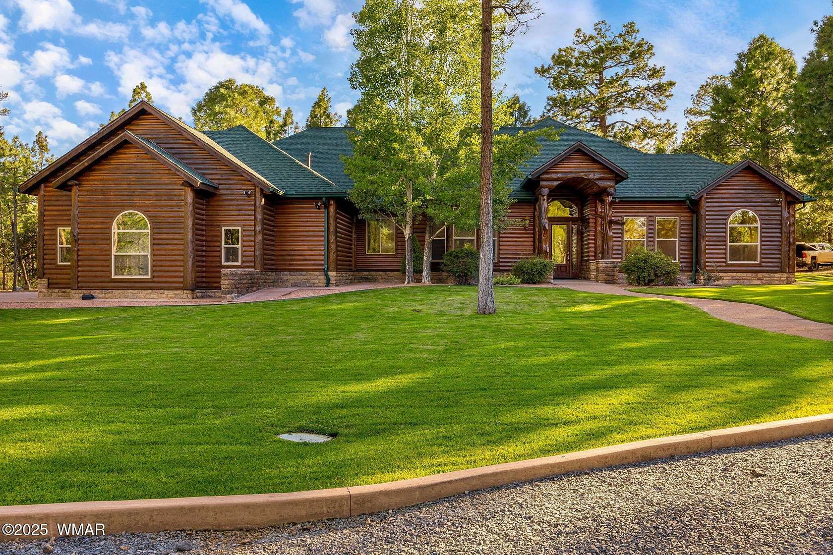 5.17 Acres of Land with Home for Sale in Lakeside, Arizona
