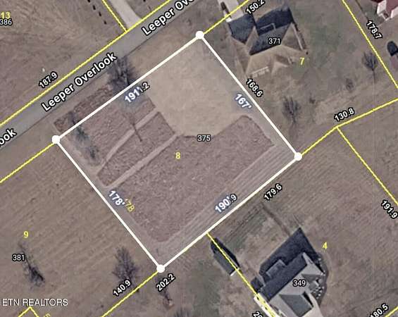 0.76 Acres of Residential Land for Sale in Dandridge, Tennessee