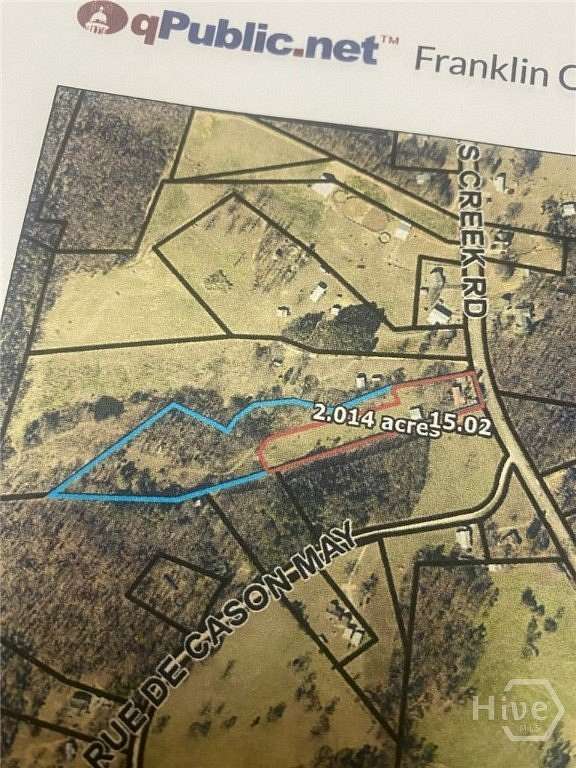 4.2 Acres of Improved Land for Sale in Carnesville, Georgia