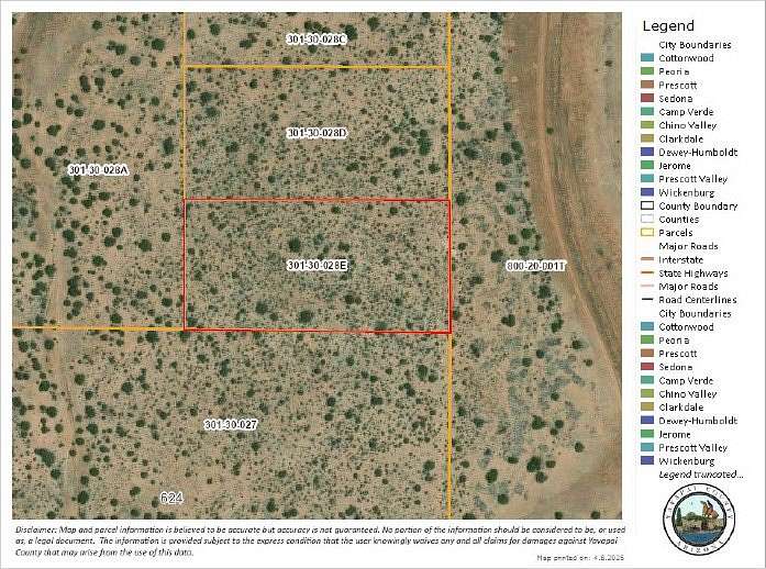 5 Acres of Residential Land for Sale in Seligman, Arizona