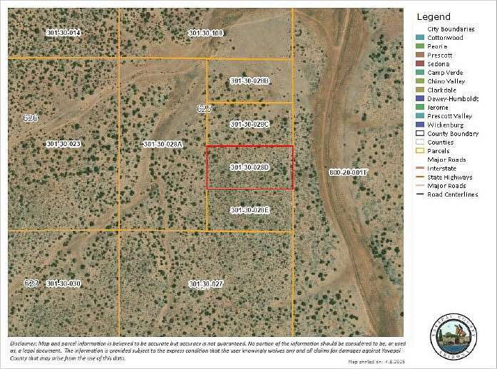 5 Acres of Residential Land for Sale in Seligman, Arizona