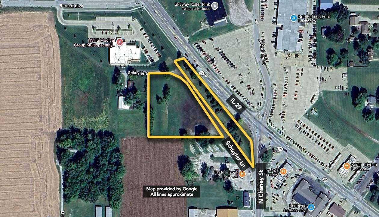 3.54 Acres of Land for Sale in Taylorville, Illinois
