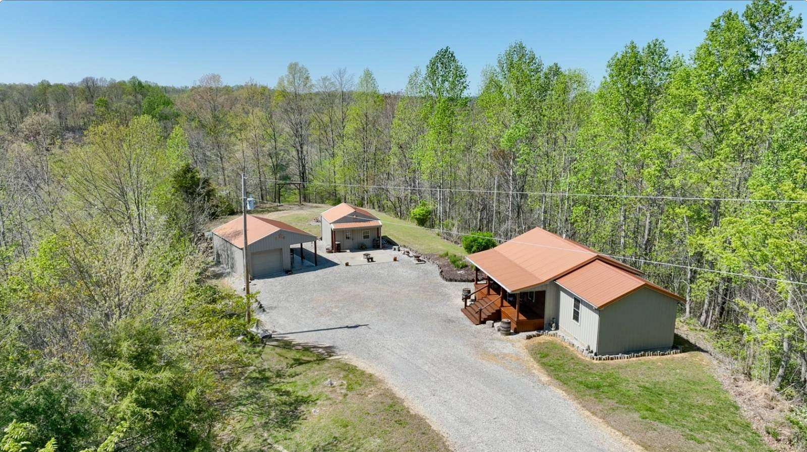 95.5 Acres of Land with Home for Sale in Burkesville, Kentucky