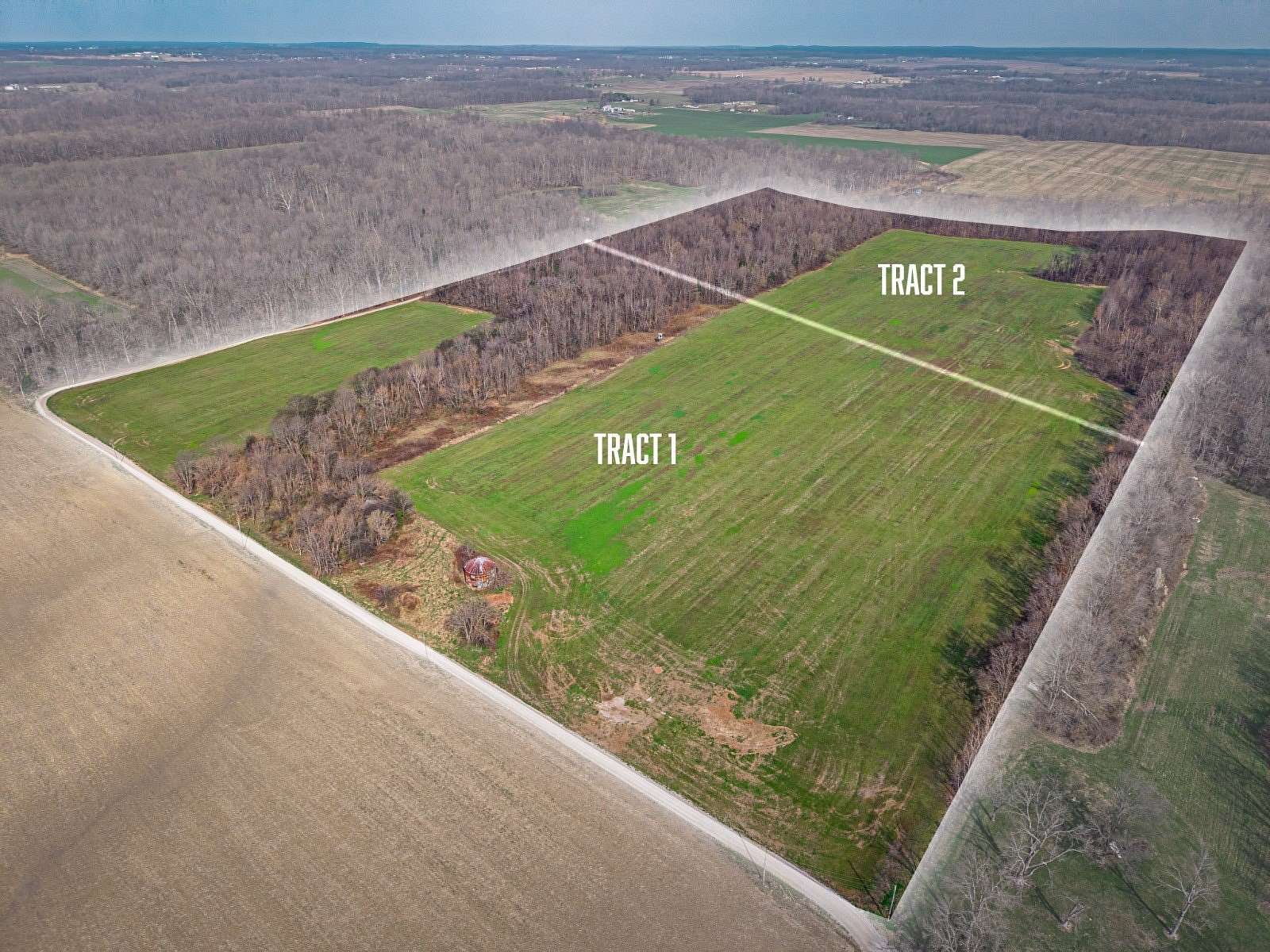 70 Acres of Land for Sale in Boonville, Indiana