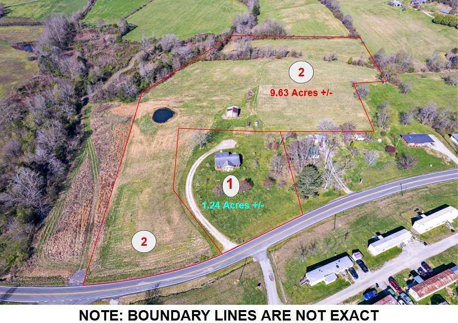10.9 Acres of Land with Home for Sale in Lebanon, Kentucky