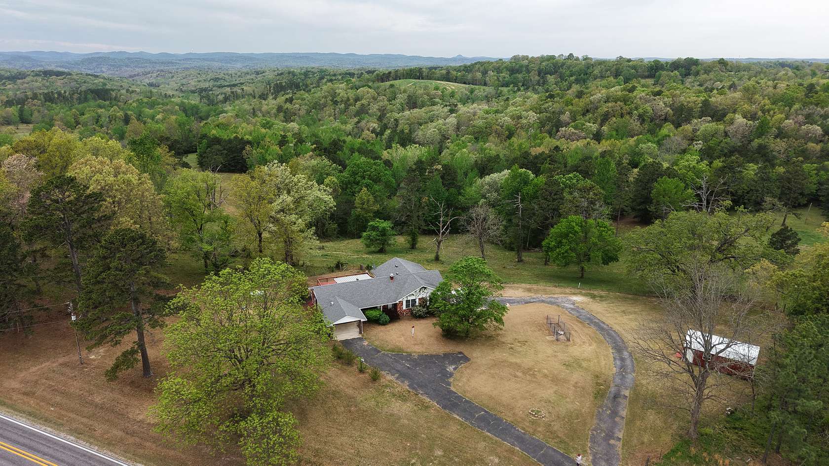 47 Acres of Agricultural Land with Home for Sale in Melbourne, Arkansas