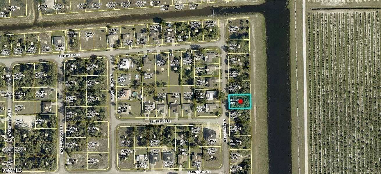 0.23 Acres of Residential Land for Sale in Lehigh Acres, Florida