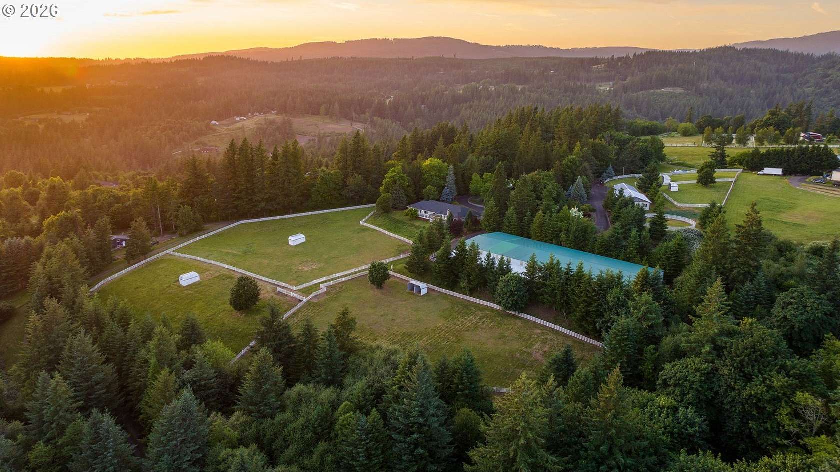 10.5 Acres of Land with Home for Sale in Washougal, Washington