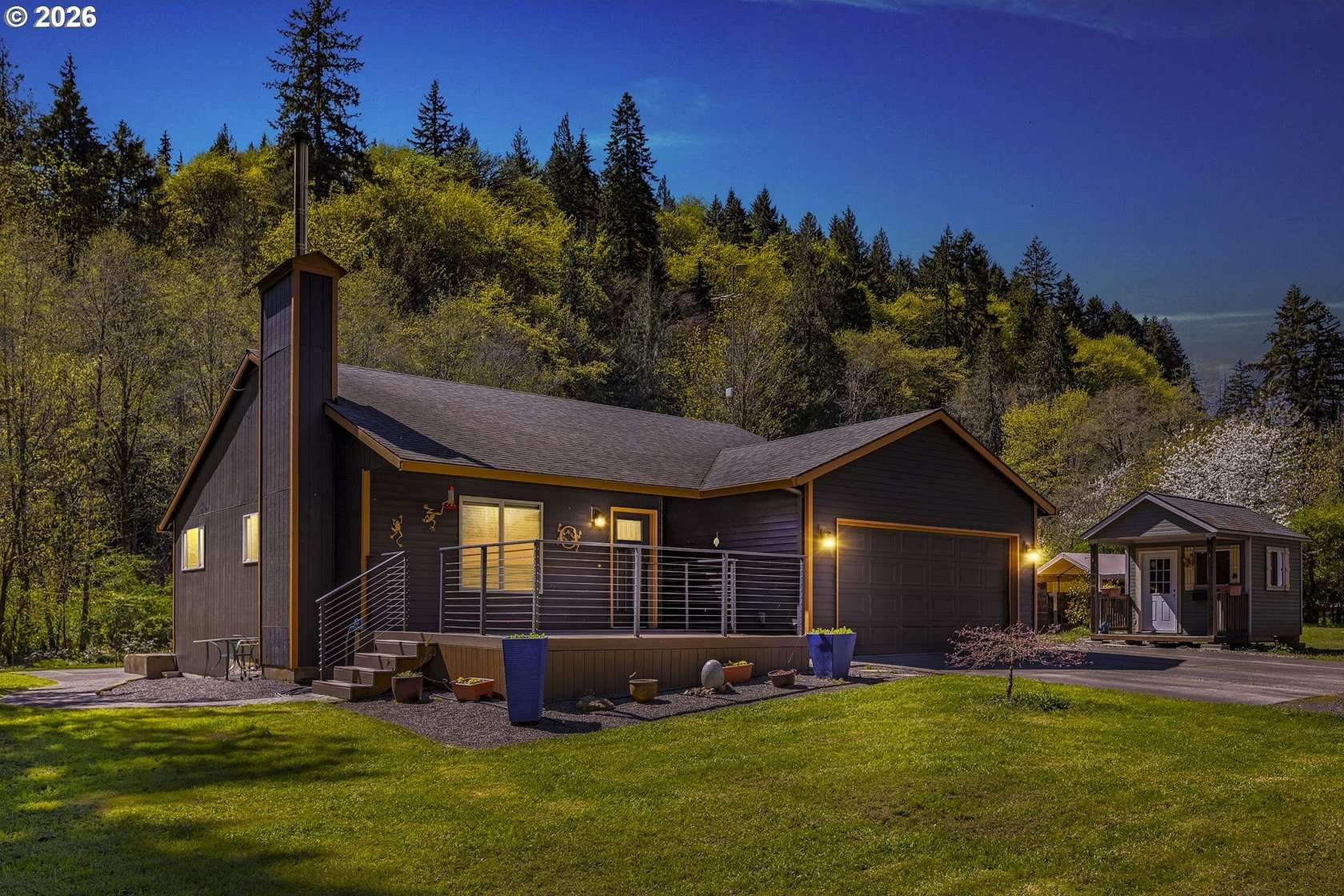 4.78 Acres of Land with Home for Sale in Banks, Oregon