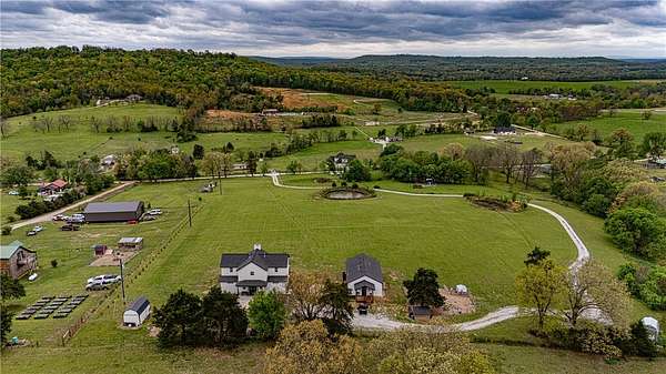 9 Acres of Land with Home for Sale in Fayetteville, Arkansas