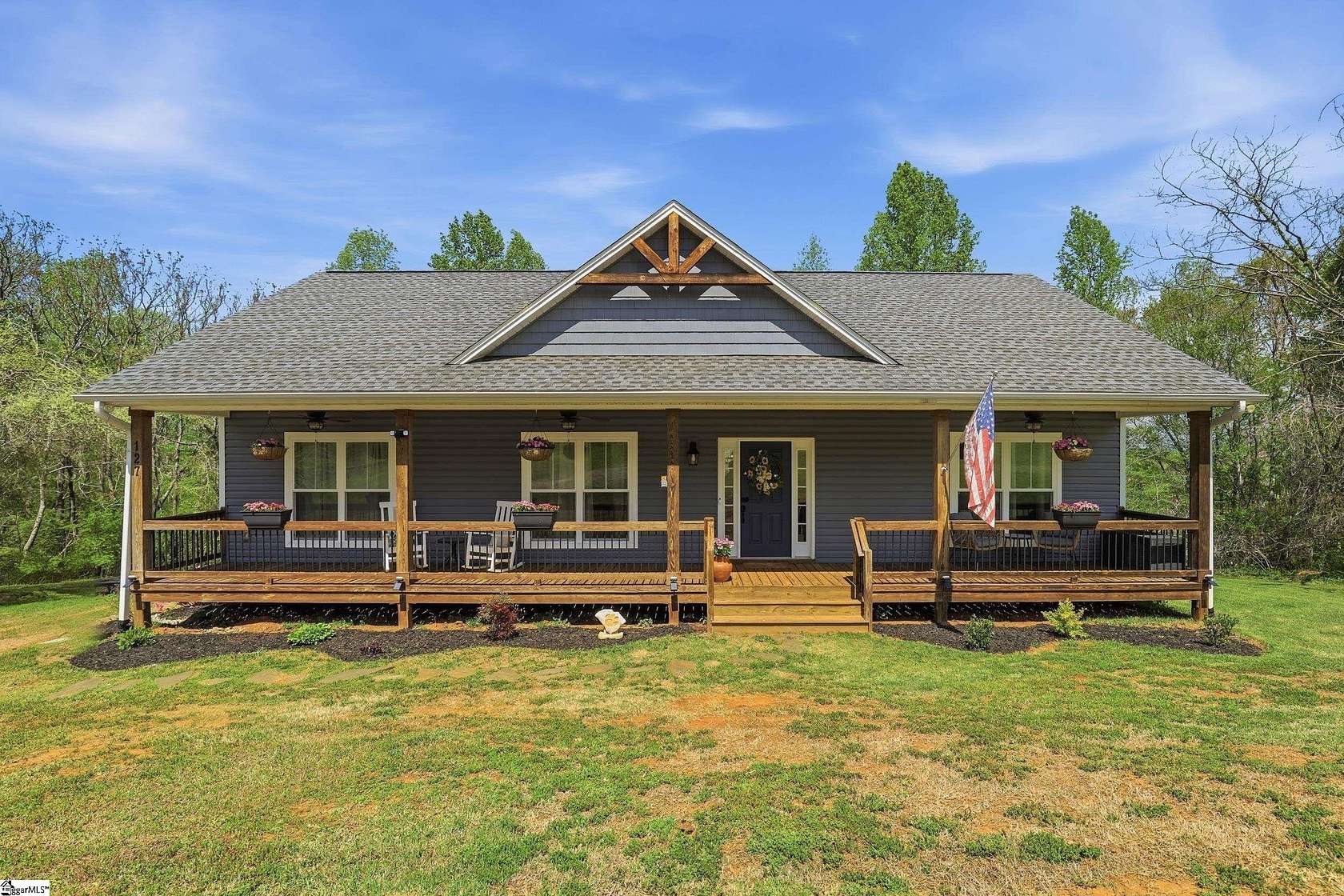 5.42 Acres of Land with Home for Sale in Easley, South Carolina