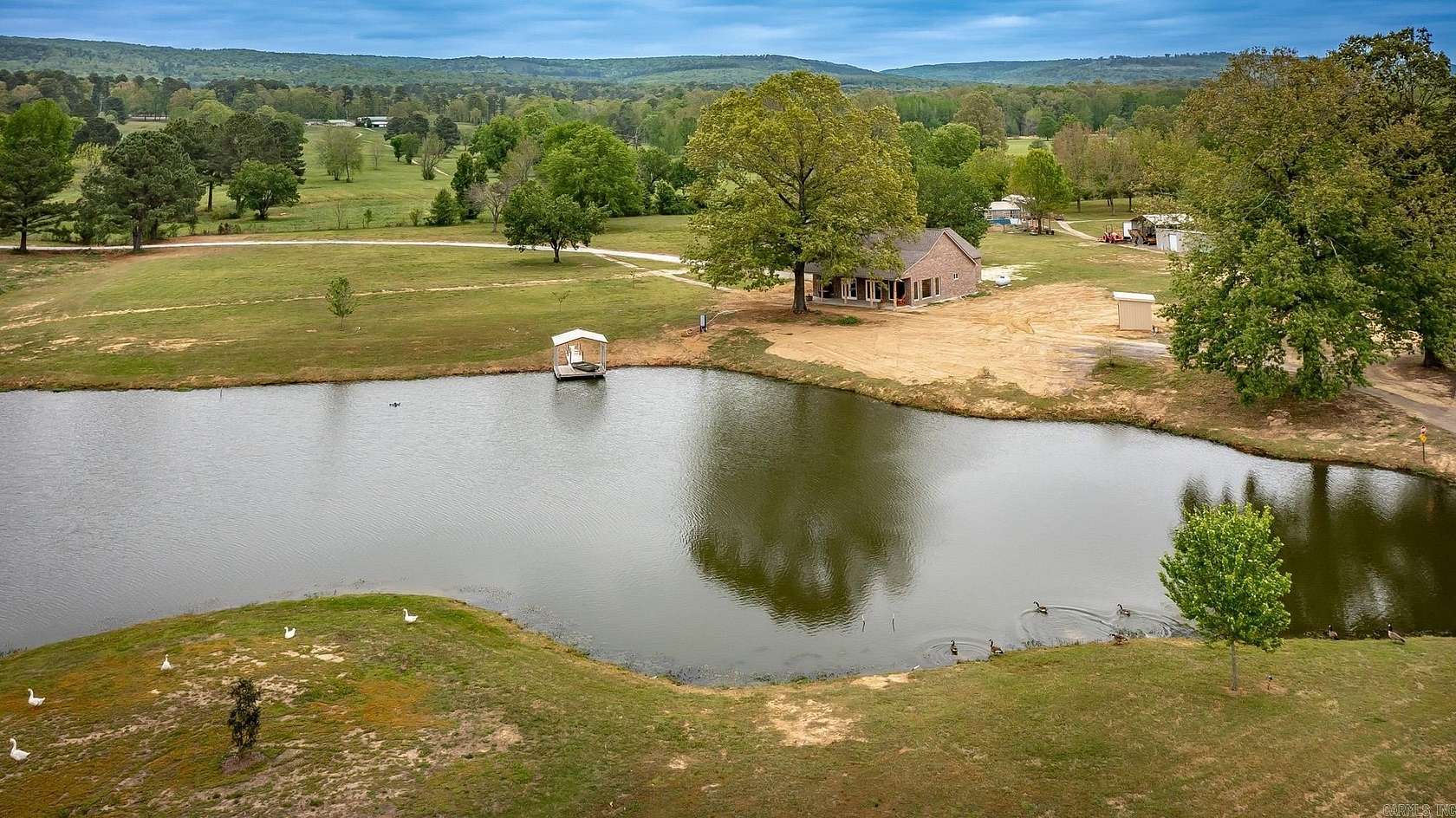 12.3 Acres of Land with Home for Sale in Heber Springs, Arkansas