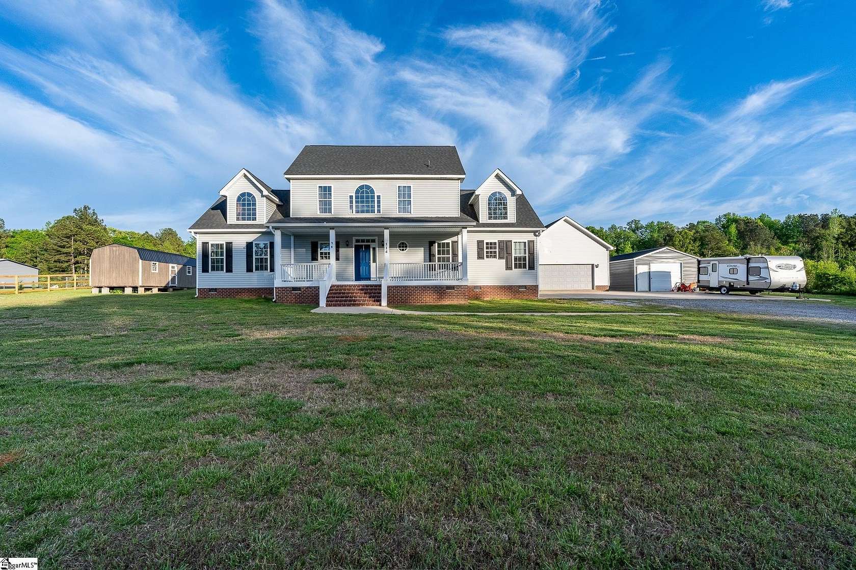 2.25 Acres of Land with Home for Sale in Ware Shoals, South Carolina